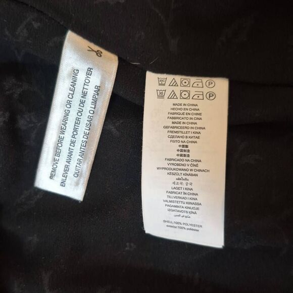 Michael Kors Georgette Ruffled Midi Wrap Dress Size XL - Picture 9 of 10